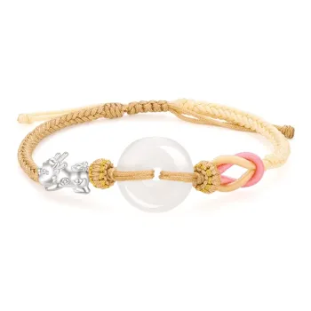 Crafts Women's Colored Glaze Bracelets Unisex