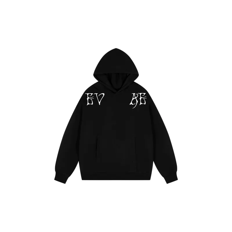 *EVAE+MOB Sweatshirt Unisex Black-1