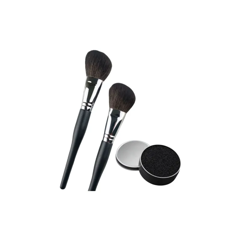 A Few More Cute Slanted Contour Brush With Wooden Handle Soft Hair For Contour Blush Multifunction Beauty Tool-2