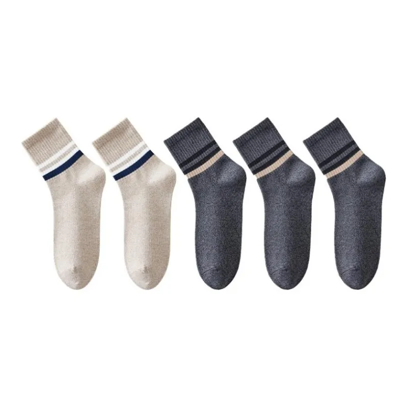 MIIOW Mid Calf Socks Men's 5 Pack-30