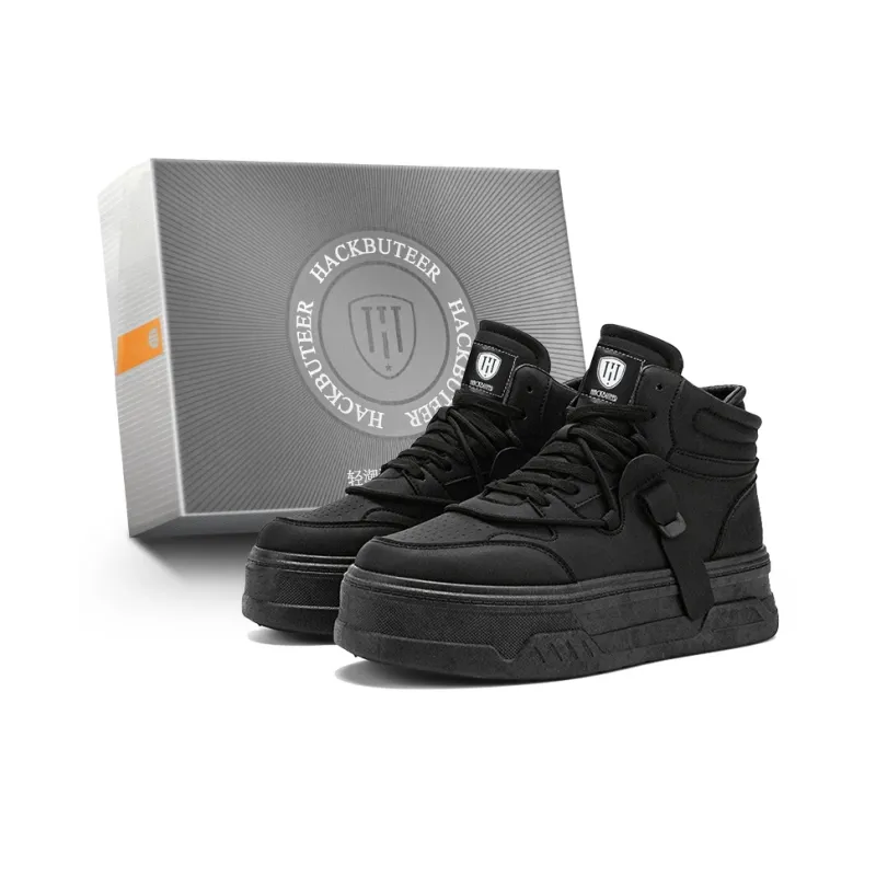 HACKBUTEER High-Top Skateboard Shoes Men's Box-3