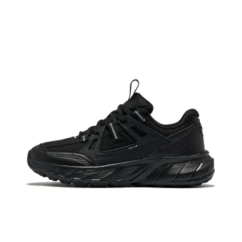Erke Wilderness Lightweight Cushioning Rebound Low Top Casual Shoes Women's Jet Black