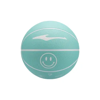 Erke Smiley Face Collection Rubber Basketball Brown Size 7.5 Training Competition Unisex
