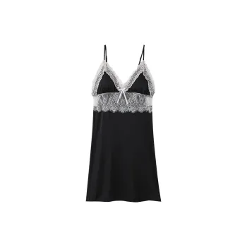 Sleeping Beauty Nightgown Women's Black