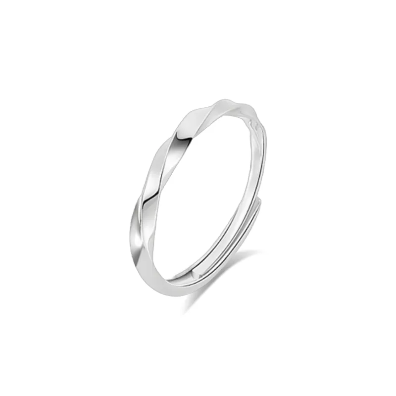 CHINA GOLD S999 Fine Silver Rings Unisex-0