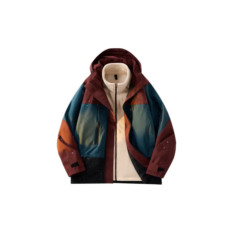 ROBINHOOD Waterproof And Windproof To Keep Warm Windbreaker Jacket Unisex-4