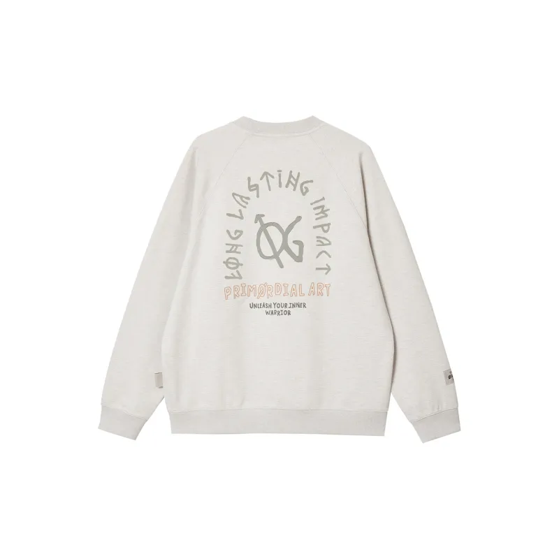 JACK JONES· Sweatshirt Men's Stone Gray Heather Gray-1
