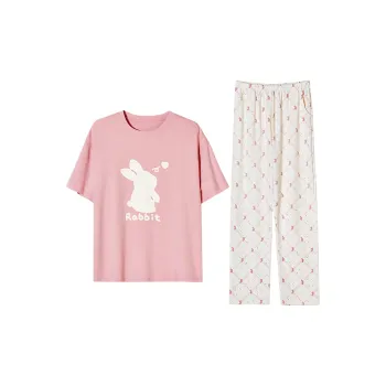 DAERLI Pajama Set Women's Russet Red