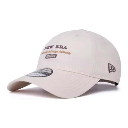 New Era Cotton Baseball Caps Unisex White