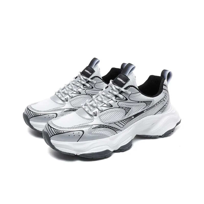 TEXWOOD Galaxy Warship Collection Slip Resistant, Abrasion Resistant Cushioning Low Top Chunky Sneakers Men's-3