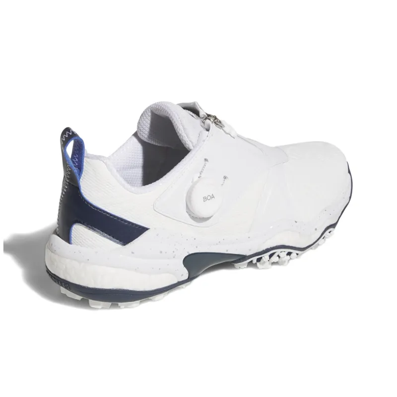 Adidas Codechaos Boa 25 Spikeless Golf Cloud White Silver Metallic Collegiate Navy-3