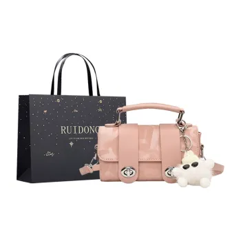 Smart PU Shoulder Bag, Crossbody Bag, Handbag Women's Ecru/Pink/Silver/Black