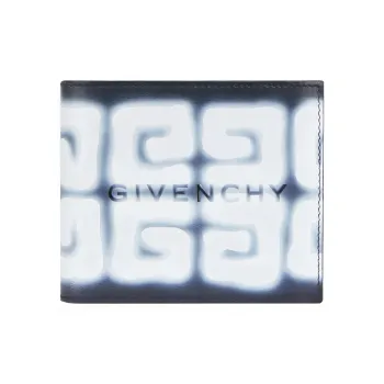 Givenchy Cow Leather Card Holder, Wallet Men's Black