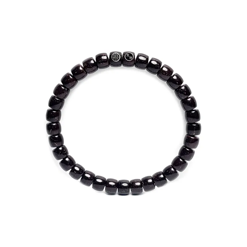 MOUNTAINS AND MANS Coconut Shell Beads New Chinese Style Prosperity And Good Luck Beaded Bracelet Unisex-1