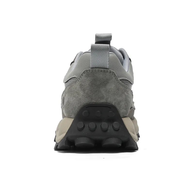 NAVIGARE Small Sailboats Height Increasing Low Top Casual Shoes Men's Gray-4