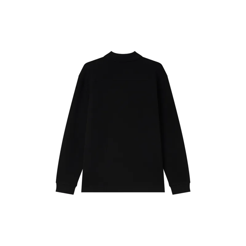 HUGO BOSS Long Sleeved Polo Shirt-1