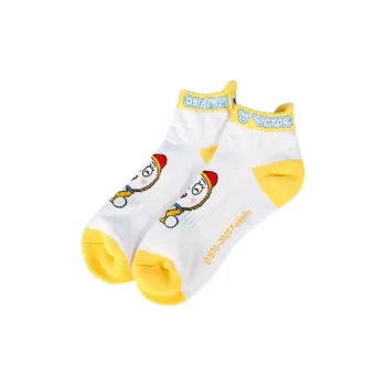 VICTOR x DUOLA A MENG LIANMINGKUAN Ankle Socks Women's 1 Pack Yellow