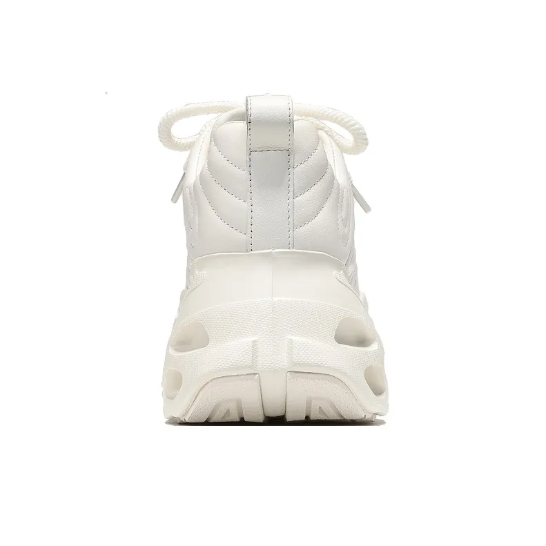 UanDi Anti-Slip And Wear-Resistant Height Increasing Low-Top Chunky Sneakers Women's-2