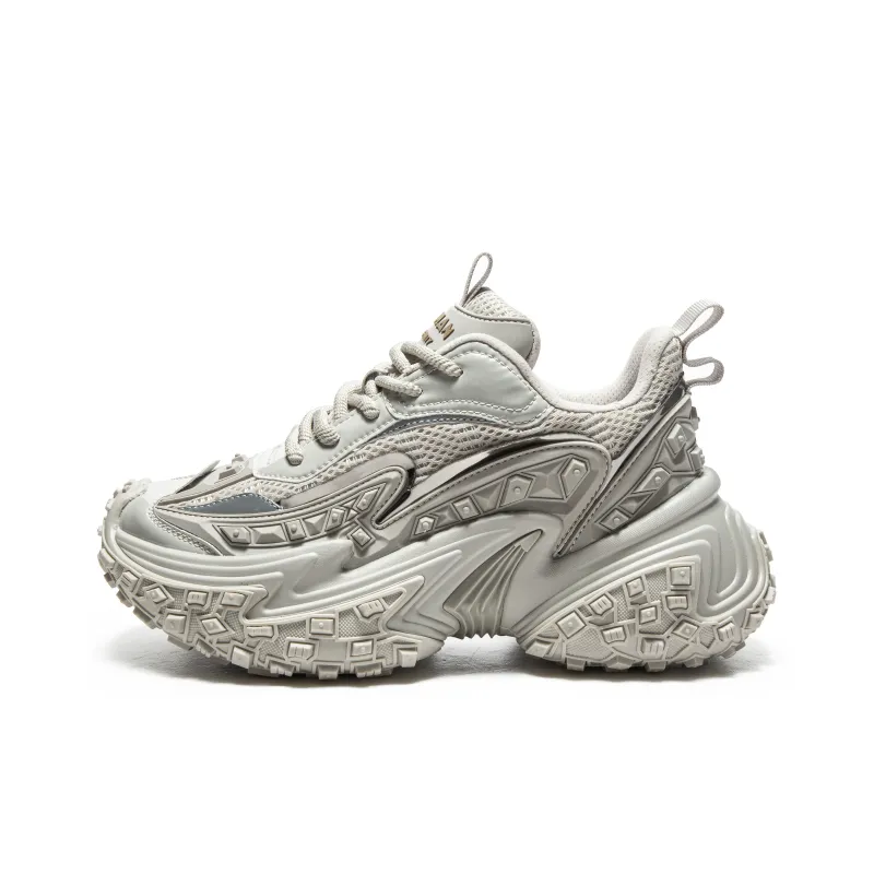 FINEPLAN Anti-Slip Wear-Resistant Low-Top Chunky Sneakers Unisex-12