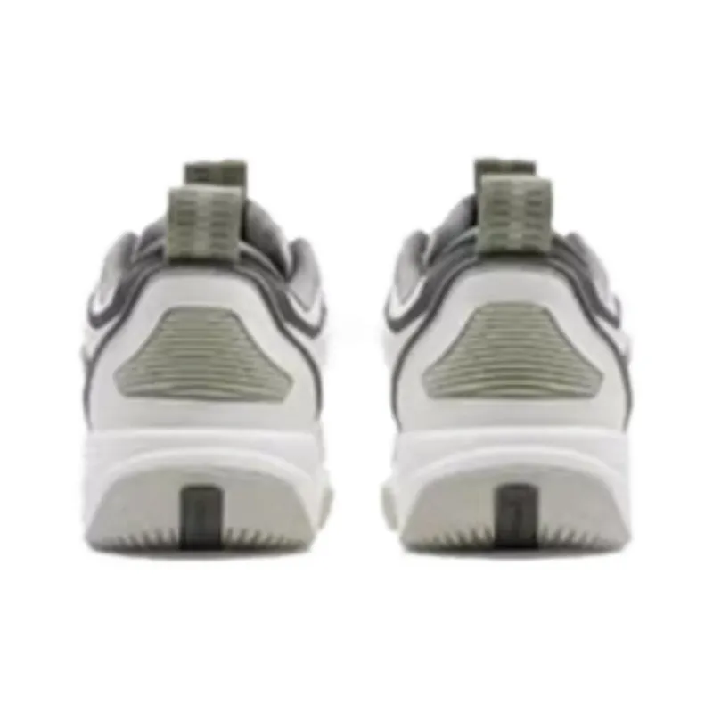 XTEP Kailang Wear Resistant Slip Resistant Low Top Skateboard Shoes Men's White Gray-2