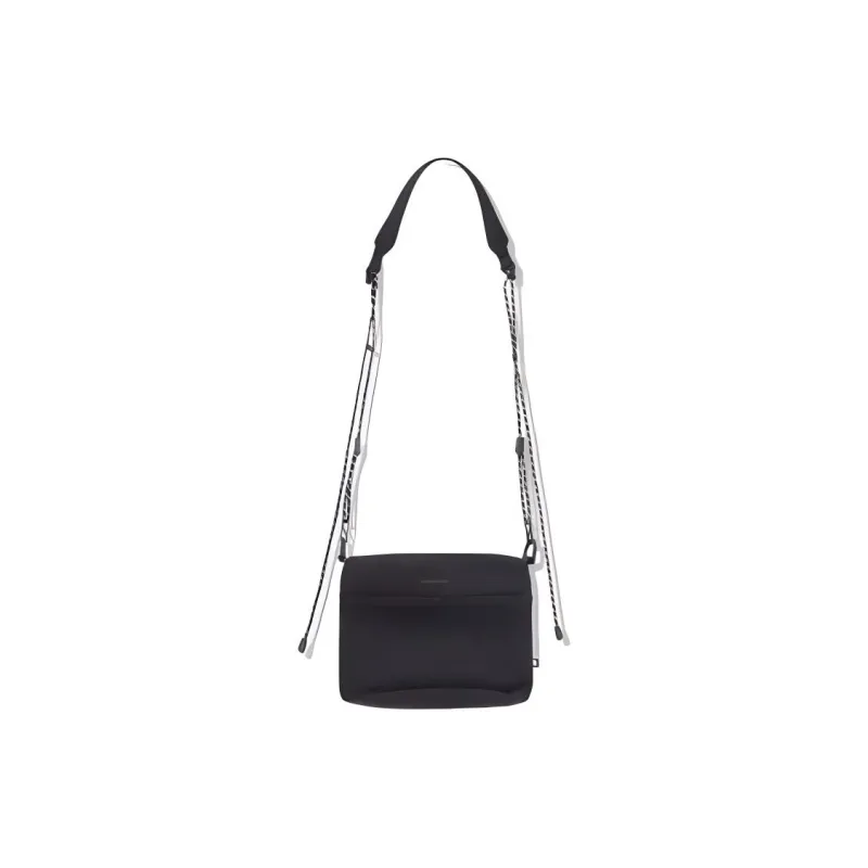 UNDEFEATED Fabric Shoulder Bag, Crossbody Bag Unisex Oatmeal Gray/Terra Green-4