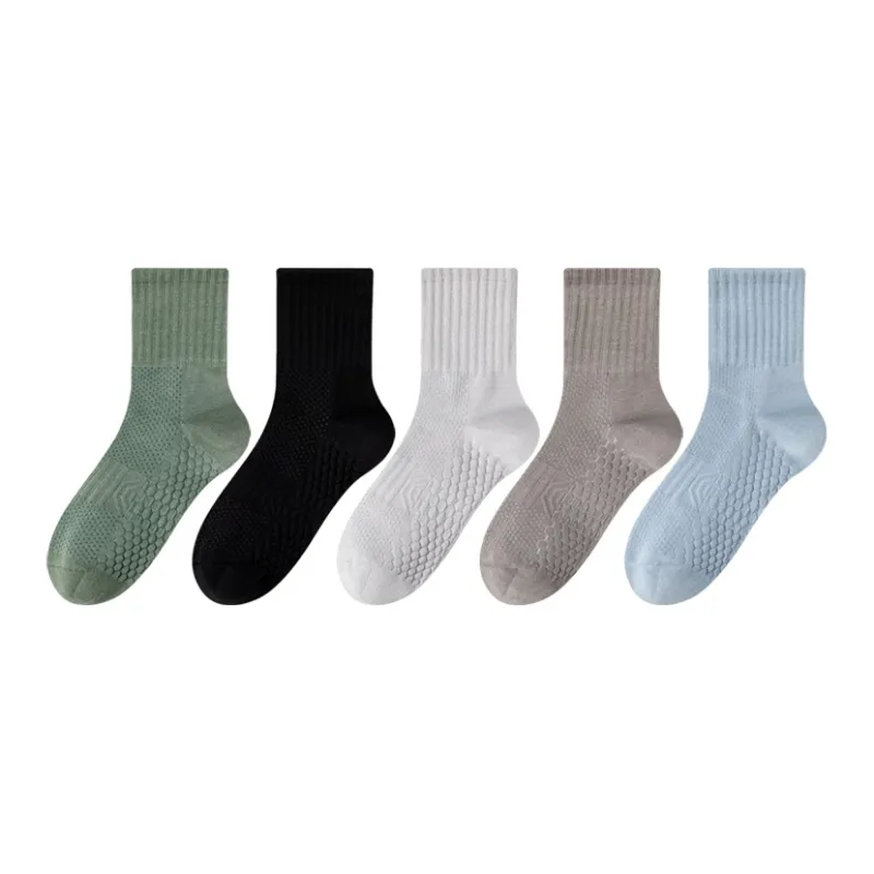 MIIOW Mid Calf Socks Unisex 5 Pack-8