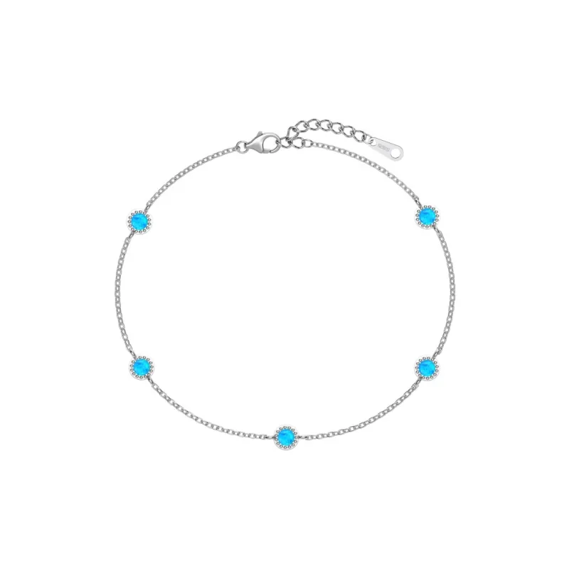 KAILEIFU S925 Silver Bracelets Women's Silver-7