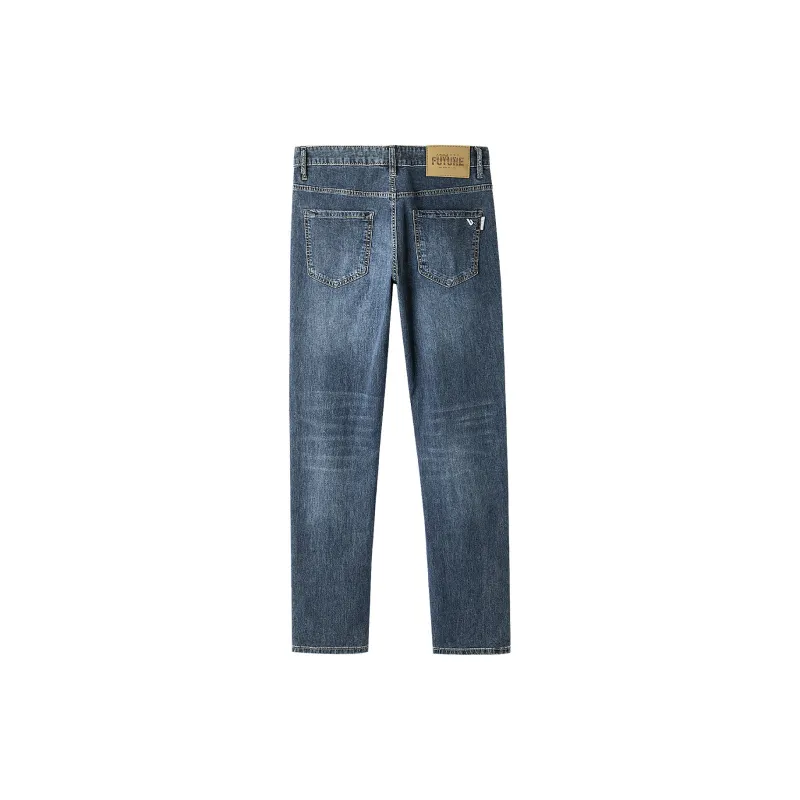 HLA Jeans Men's Blue Gray Denim Gradient-1