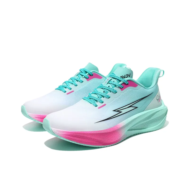 AVJV Cushioning Anti-Slip And Wear-Resistant Low-Top Carbon Plate Training Running Shoes Unisex Sapphire Green-1