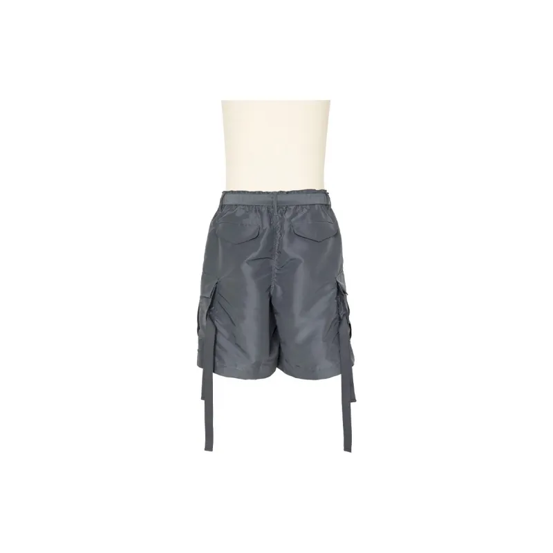 Sacai Belted Cargo Shorts-2