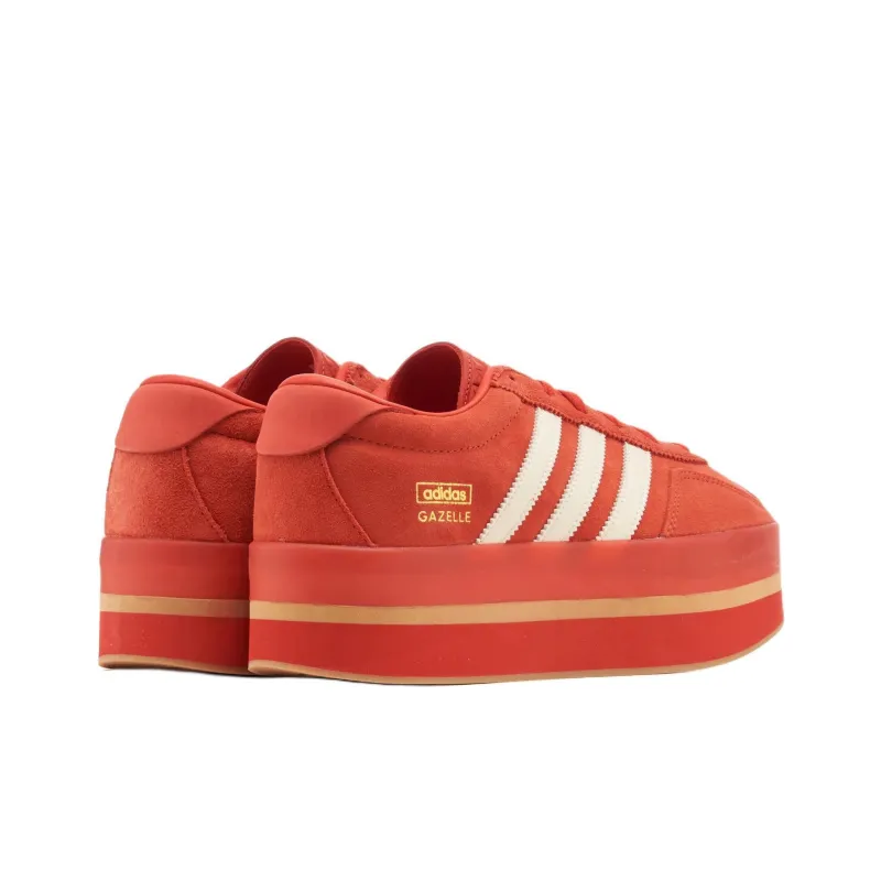 Adidas Gazelle Stack Red Cream White Women's-3