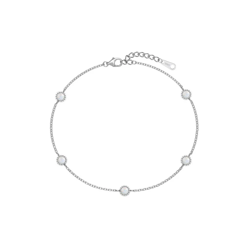 KAILEIFU S925 Silver Bracelets Women's Silver-0