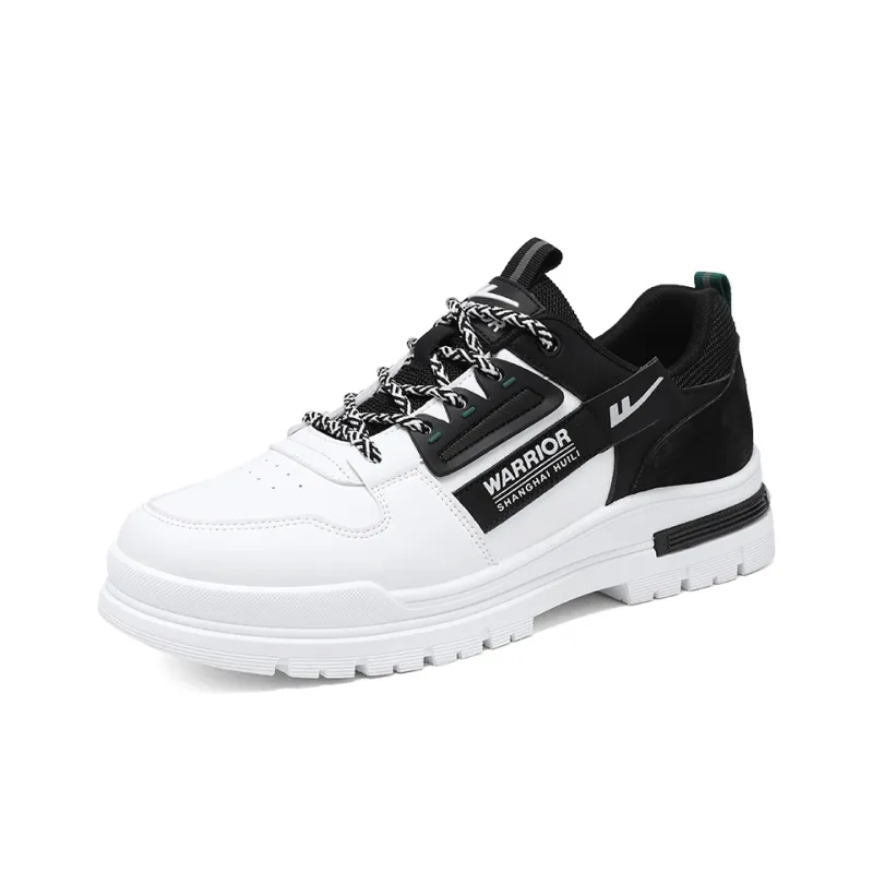 Warrior Height-Enhancing Wear-Resistant Lightweight Low-Top Casual Shoes Men's-10