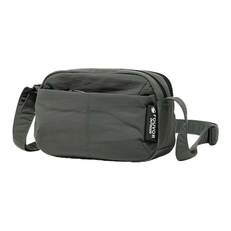 FOUVOR Nylon Fabric Shoulder Bag Unisex Multicolor-9