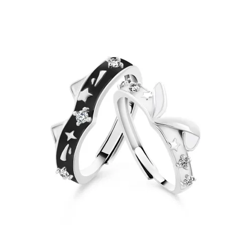 VIVIWELL S925 Silver Rings Unisex