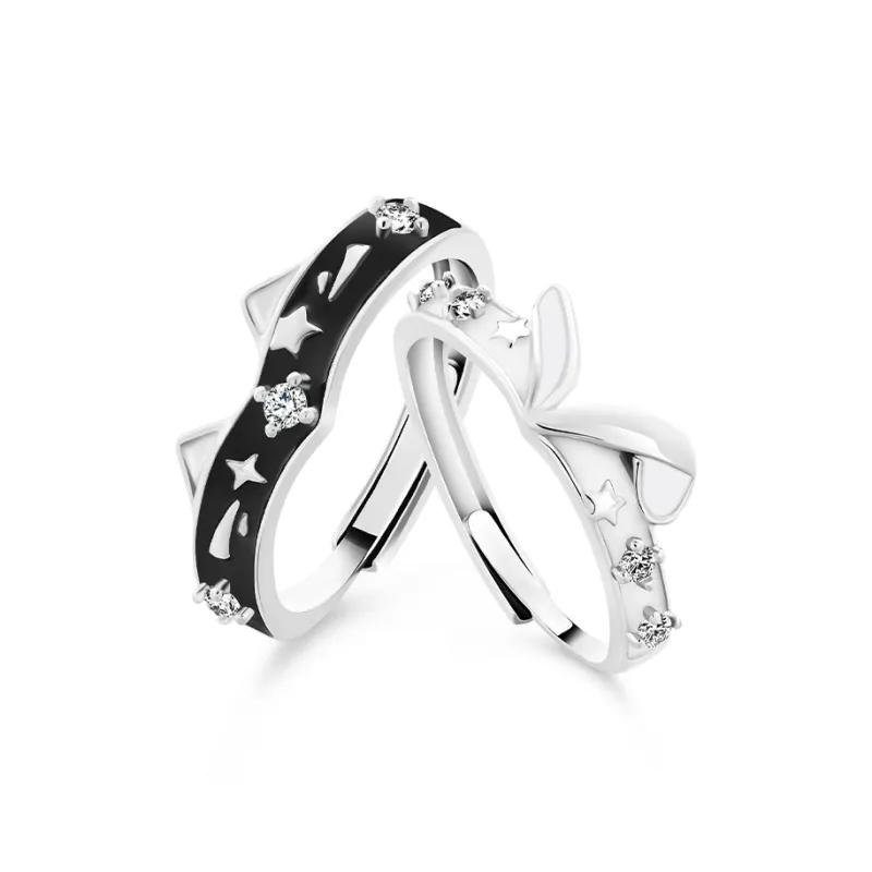 VIVIWELL S925 Silver Rings Unisex-0
