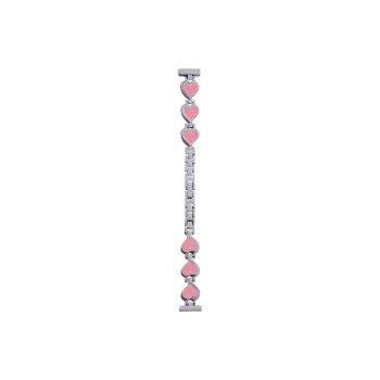 QIAOMISHI Heart Xiaomi Compatibility Watch Band 14cm Metal