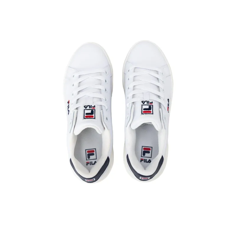 FILA Court Plumpy Cushioning Low-Top Casual Shoes Unisex White-3