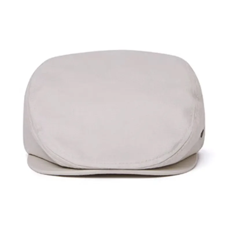 New Era Cotton Berets Unisex Ecru-1