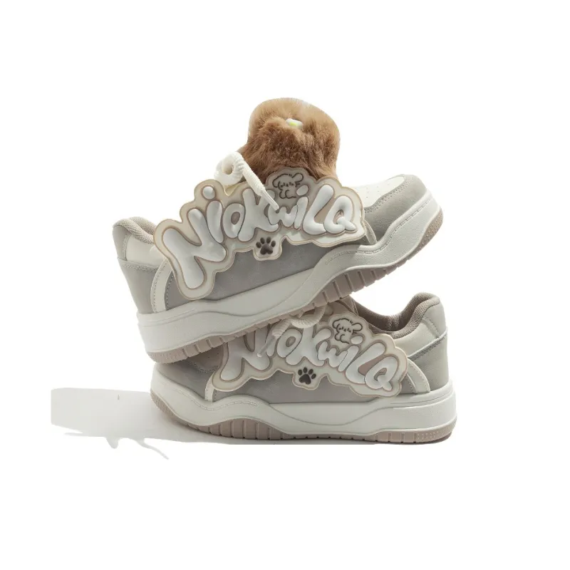 BEIER Wear resistant And Lightweight Low Top Skateboard Shoes Women's-7
