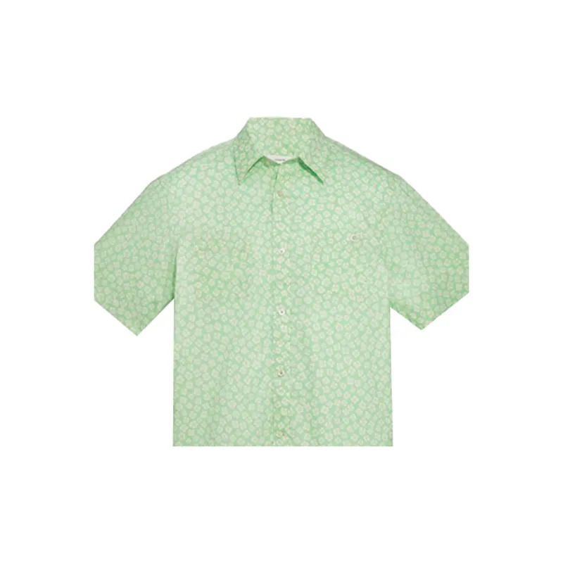 COACH Shirts Men Green-5