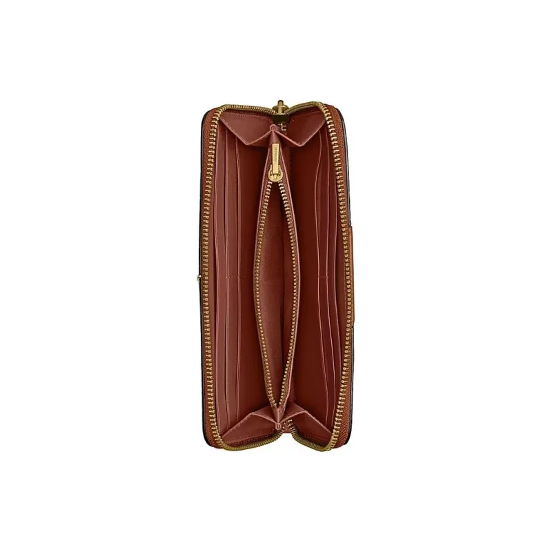 COACH Essential Coated Canvas Wallet Small Size Unisex Tan-2