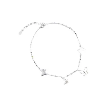 Onakiiko S925 Silver Anklets Unisex