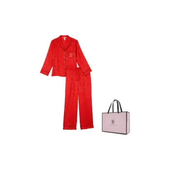 Victoria's Secret Pajama Set Women's Red