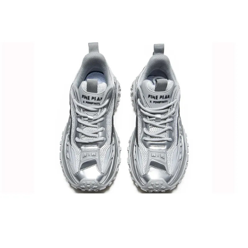 FINEPLAN Anti-Slip Wear-Resistant Low-Top Chunky Sneakers Unisex-8