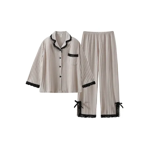 Maultiay Pajama Set Women's Oat