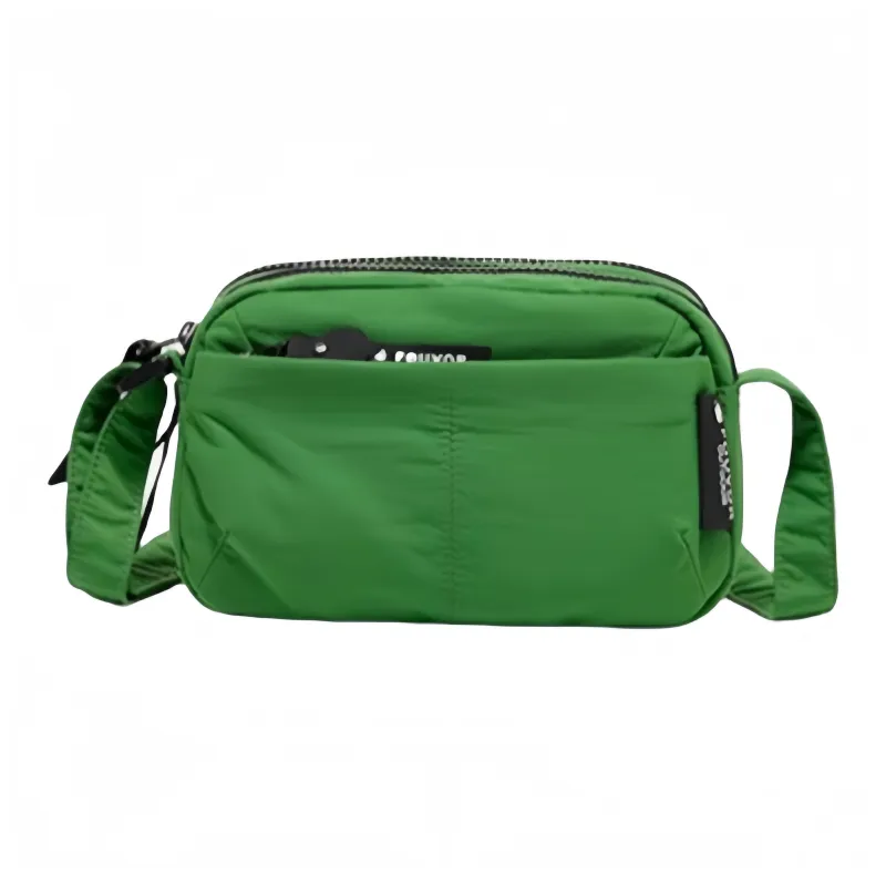 FOUVOR Nylon Fabric Shoulder Bag Unisex Multicolor-7
