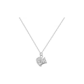 Heart Grass 999 Fine Silver Necklaces Women's