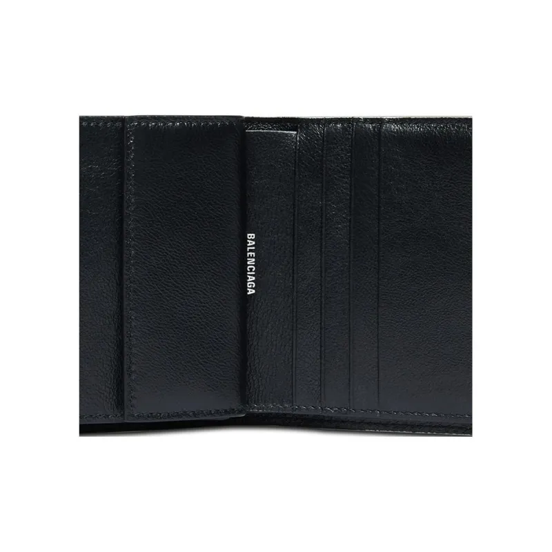 Balenciaga Fabric Wallet Women's Silver-4