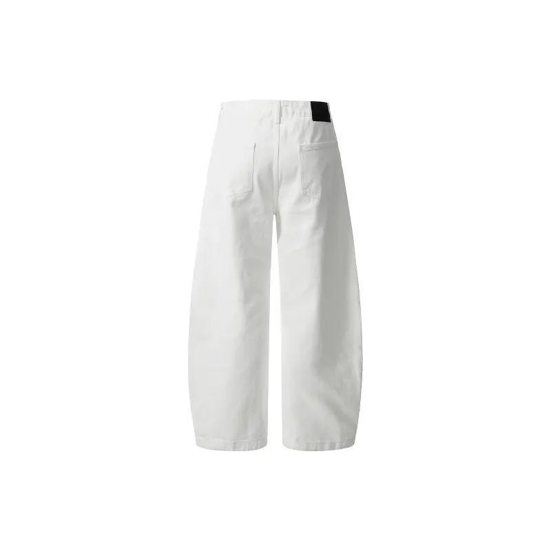 VINMUK Jeans Unisex White-1